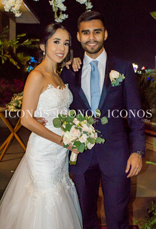 Andrea Melissa Flores y Aldo Villafranca