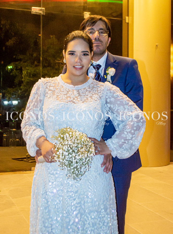 Alejandra Gámez y Masoud Domabi