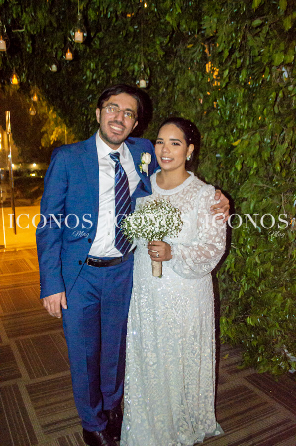 Alejandra Gamez y Masoud Dombi