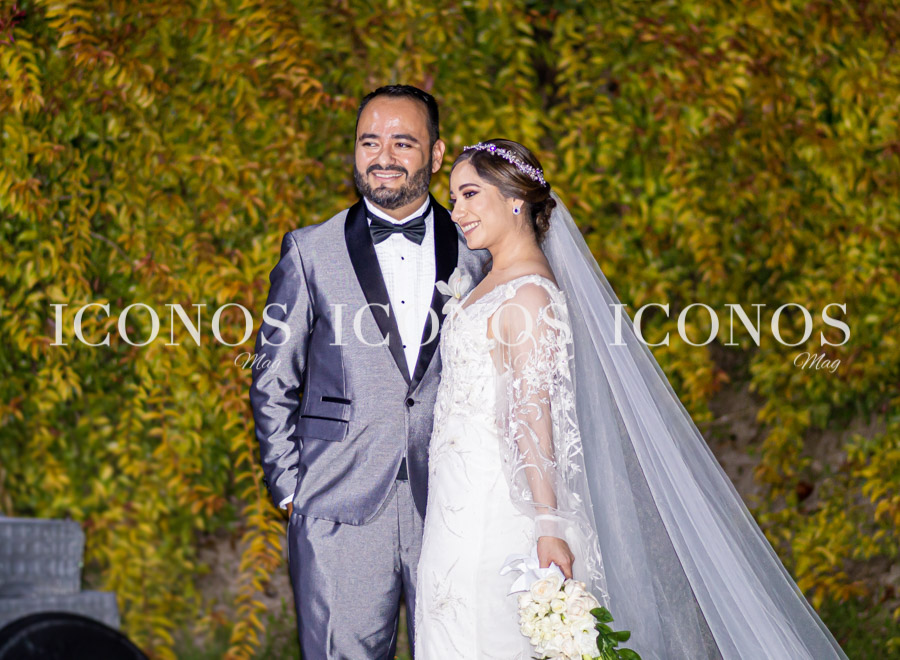 Alma Sofía Valeriano y Cristian Toledo