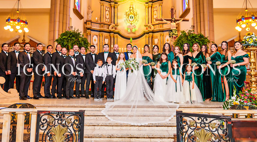 Misa nupcial Sussie Pineda y Francisco SomozaBoda Sussie Pineda y Francisco Somoza jr