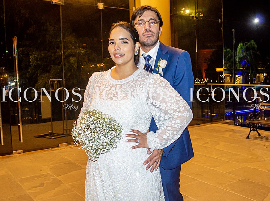 Alejandra Gámez y Masoud Domabi