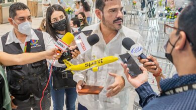 Spirit Airlines aeropuerto Palmerola