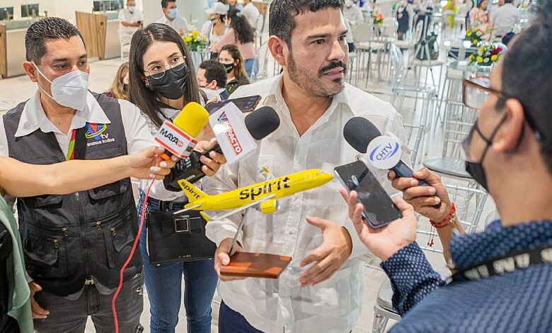 Spirit Airlines aeropuerto Palmerola