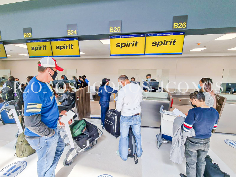 Spirit Airlines inaugura aeropuerto Palmerola 