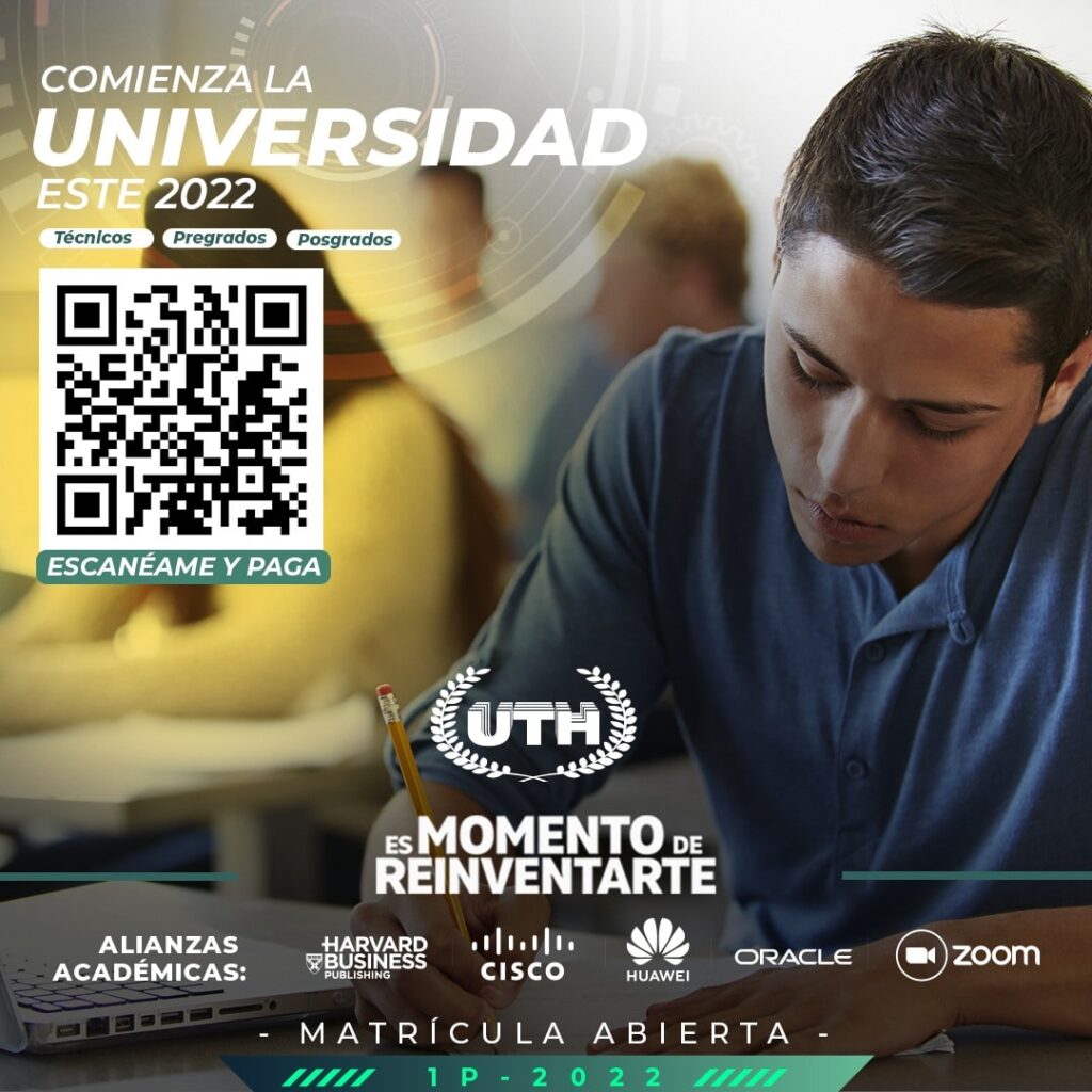 Matricula primer periodo académico UTH 2022