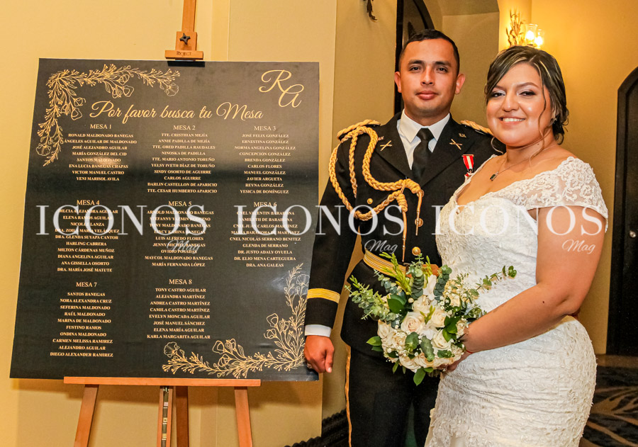 Boda María de los Angeles Aguilar y Ronald Maldonado