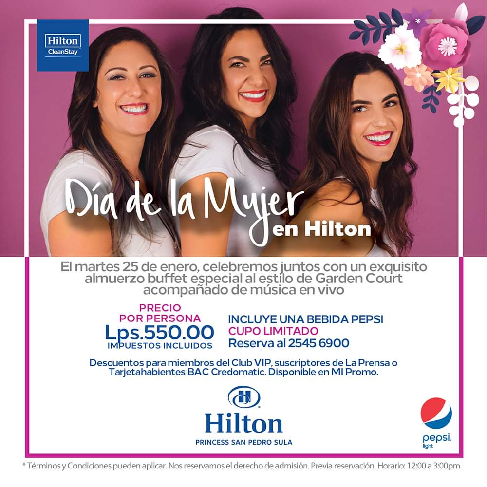 Día de la mujer 2022 by hotel Hilton