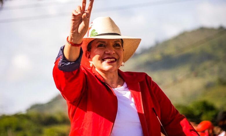 Ascenso de Xiomara Castro