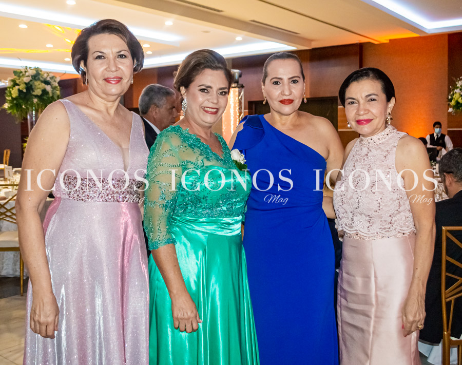 Boda civil Mirna López y Abner Pineda