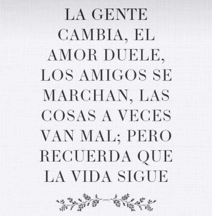 La Amistades Cambian