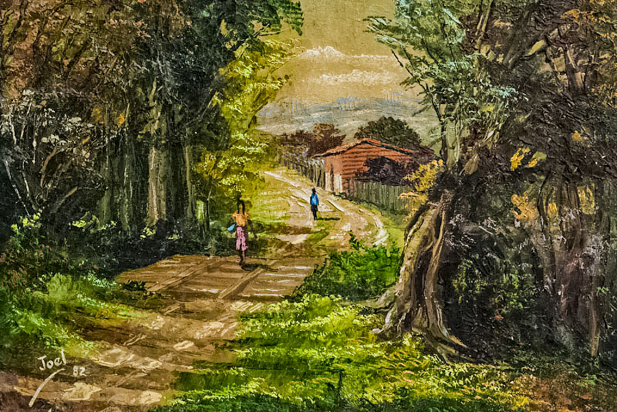 Pintor Joel Darío Castillo