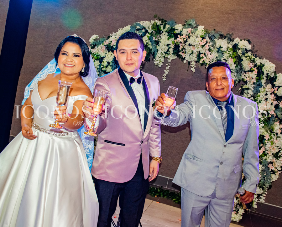 Boda Heidy Henríquez y Brayan Lanza