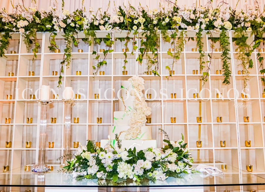 Nicolle Esbeih y Ricardo Euceda