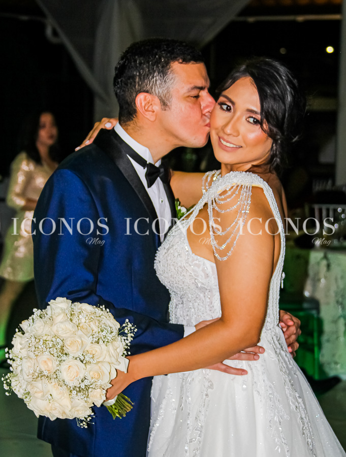 Verónica Eunice Cruz y Allan Gabarrete