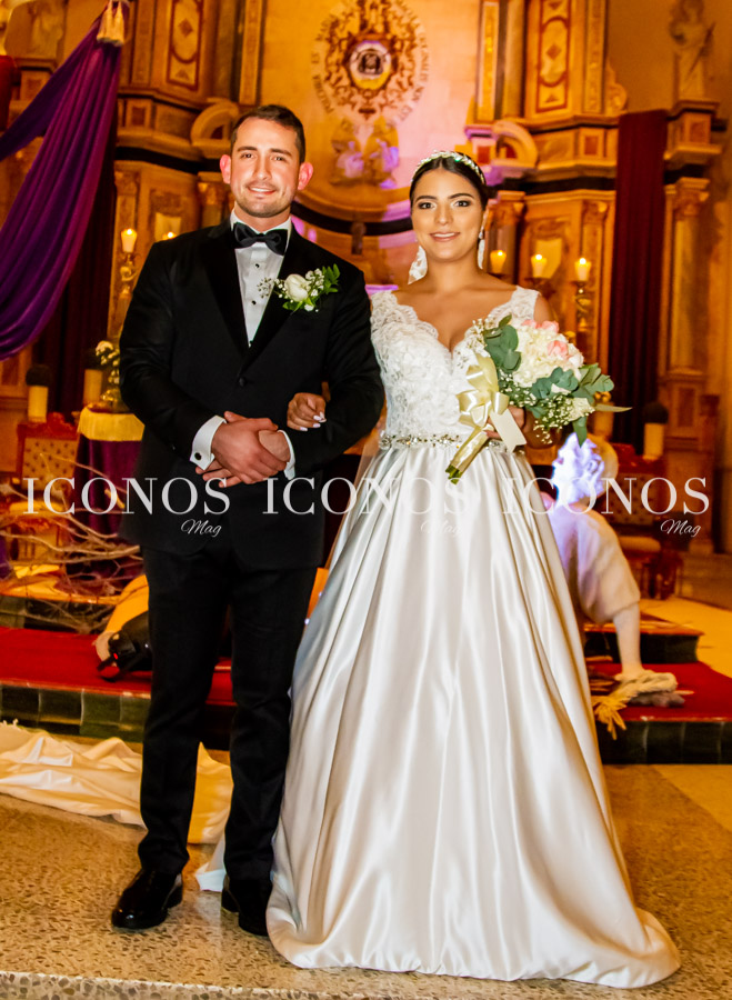 Misa nupcial boda Elizabeth Botto y Moisés Handal