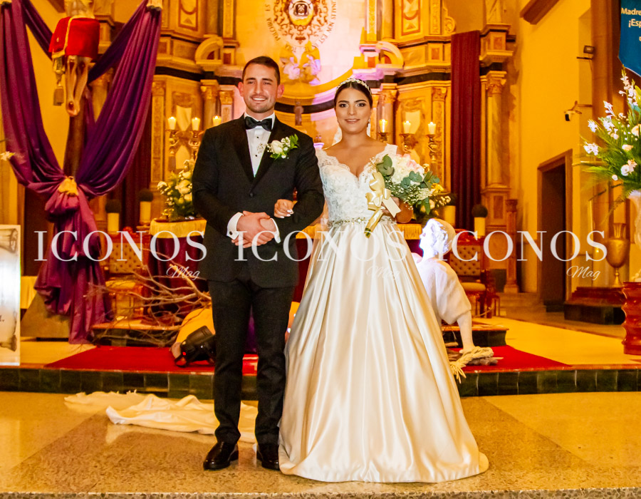 Elizabeth Botto y Moisés Handal