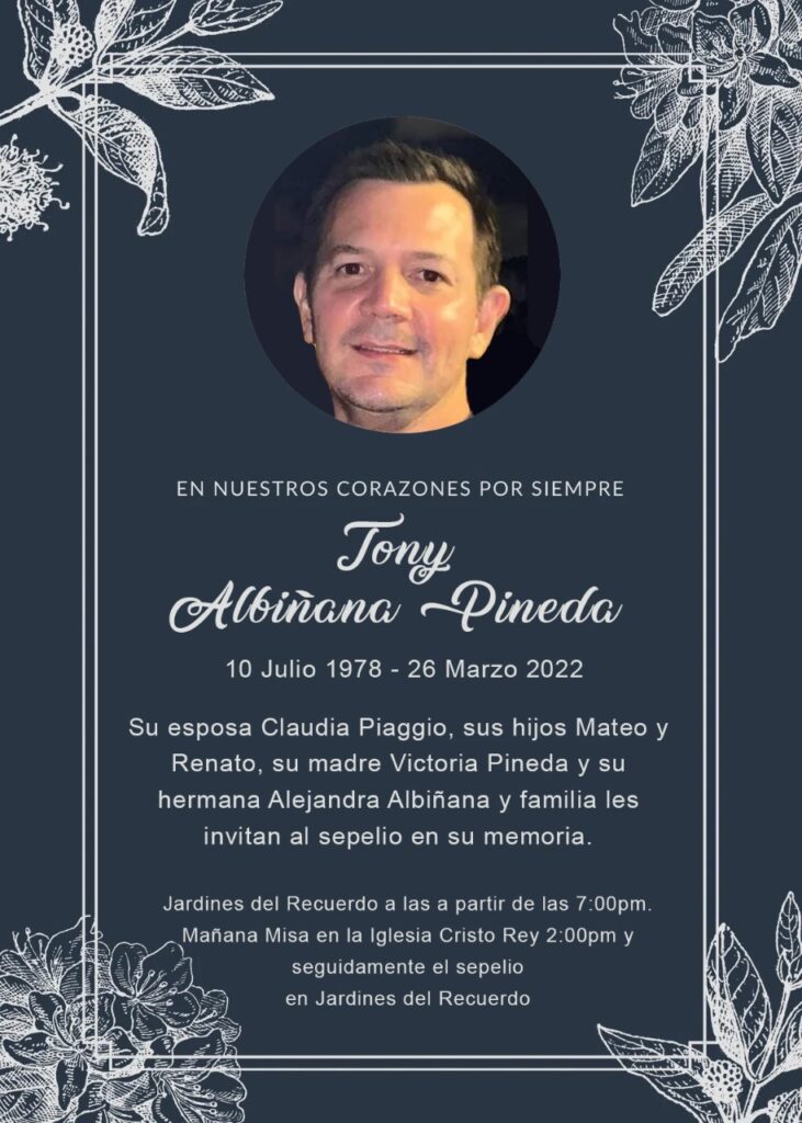 Fallece Antonio Albiñana