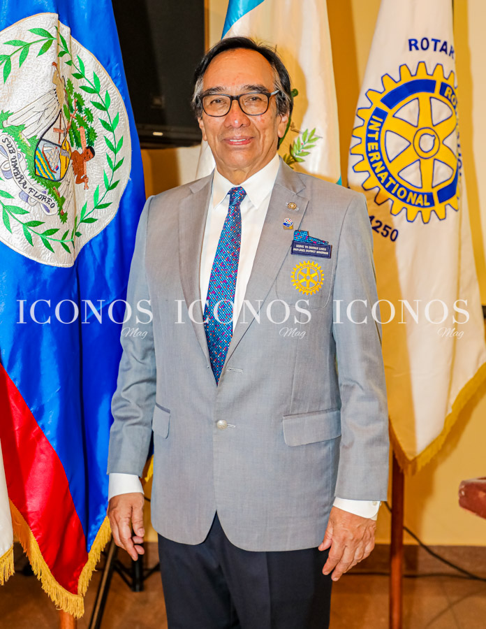 Visita gobernador rotario Victor Manuel Rodriguez distrito 4250
