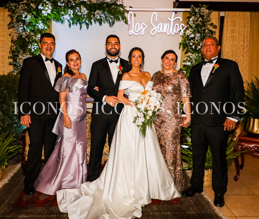 Banquete nupcial Angie Davila y Juan Santos