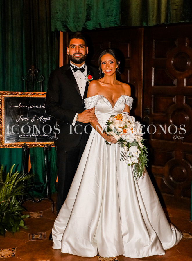 Banquete nupcial Angie Davila y Juan Santos
