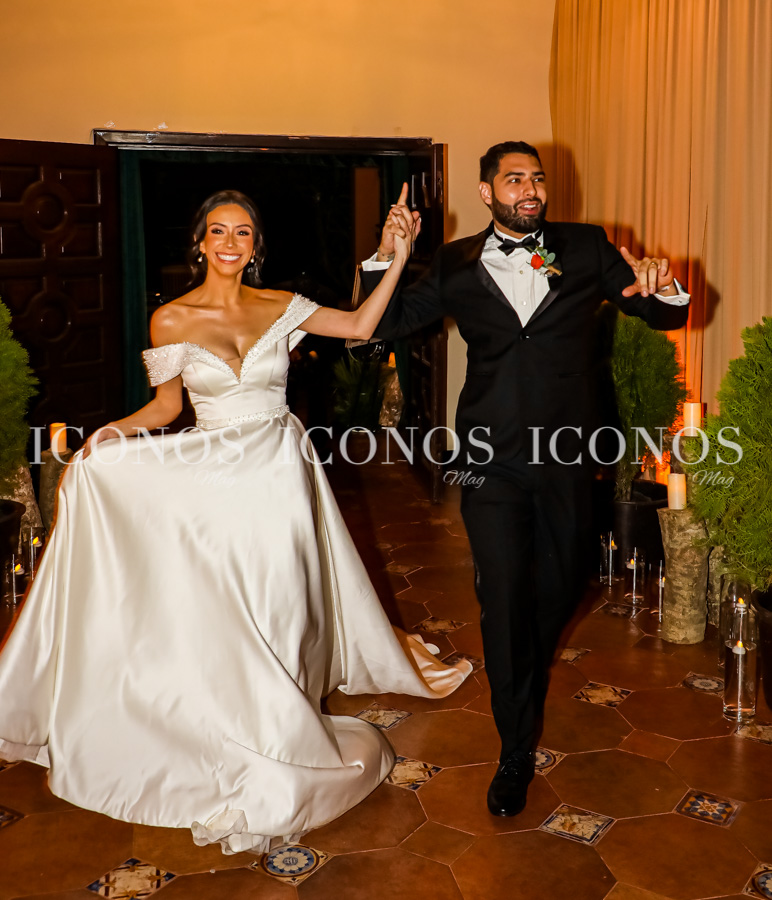Banquete nupcial Angie Davila y Juan Santos
