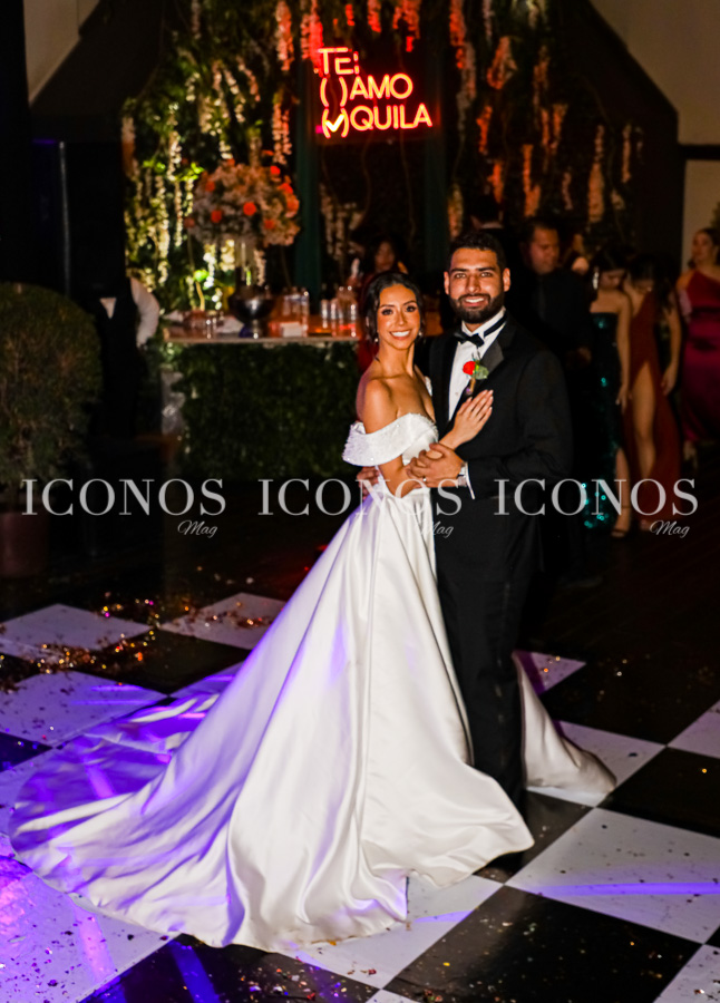 Banquete nupcial Angie Davila y Juan Santos