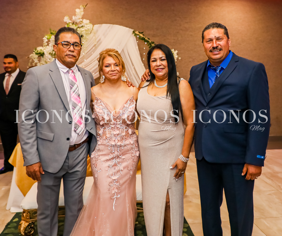 Jovita Bravo y Wilfredo Barahona