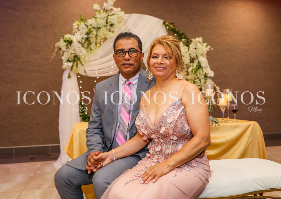 Jovita Bravo y Wilfredo Barahona