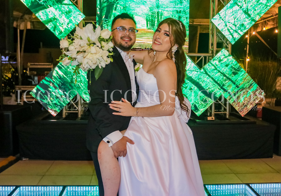Boda Melissa García y Kenny Ayala