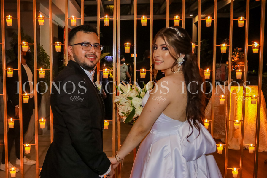 Boda Melissa García y Kenny Ayala