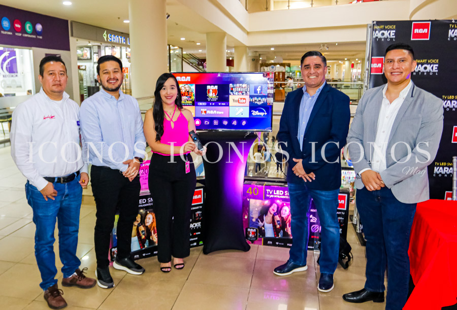 Lanzamiento Lady Lee y TV led smart voice karaoke control RCA Lanzamiento Lady Lee y TV led smart voice karaoke control RCA