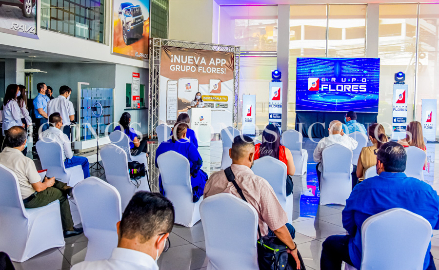 Lanzamiento App Grupo Flores - Toyota Honduras