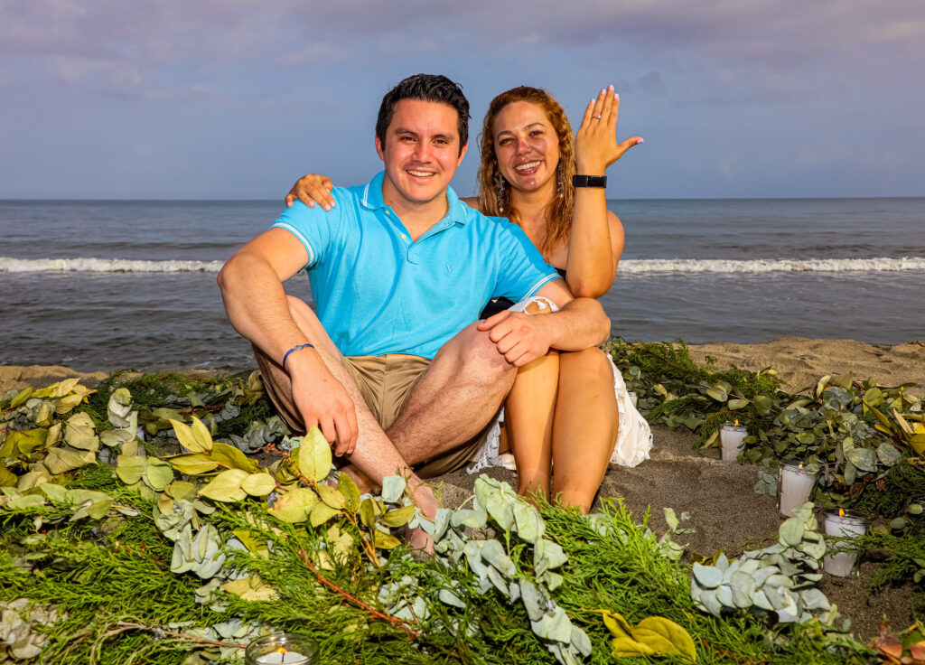 Compromiso matrimonial Nicole Vaquero y Christian Salas