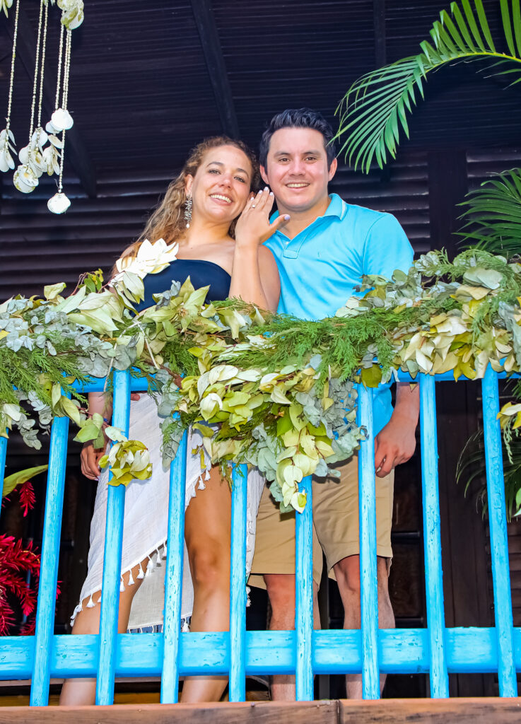 Compromiso matrimonial Nicole Vaquero y Christian Salas