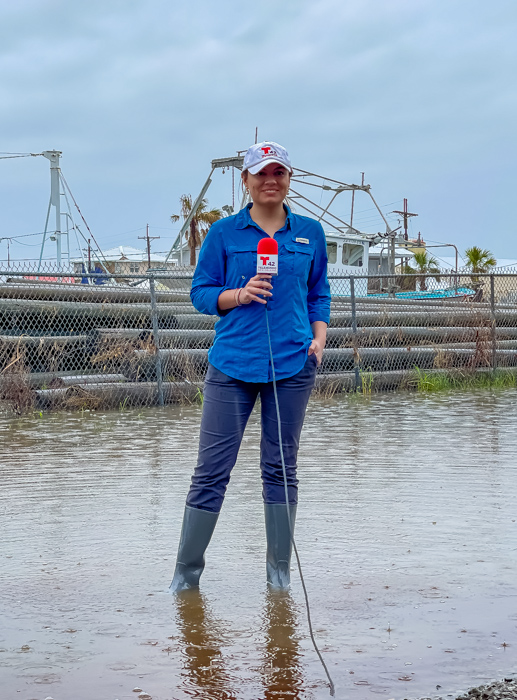 Periodista Valeria Kawas