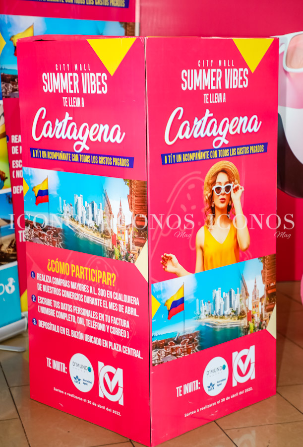 Sorteo Summer Vibes 2022 City Mall San Pedro Sula