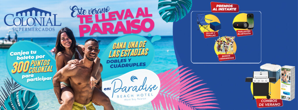 Sumérgete al verano con Supermercados Colonial