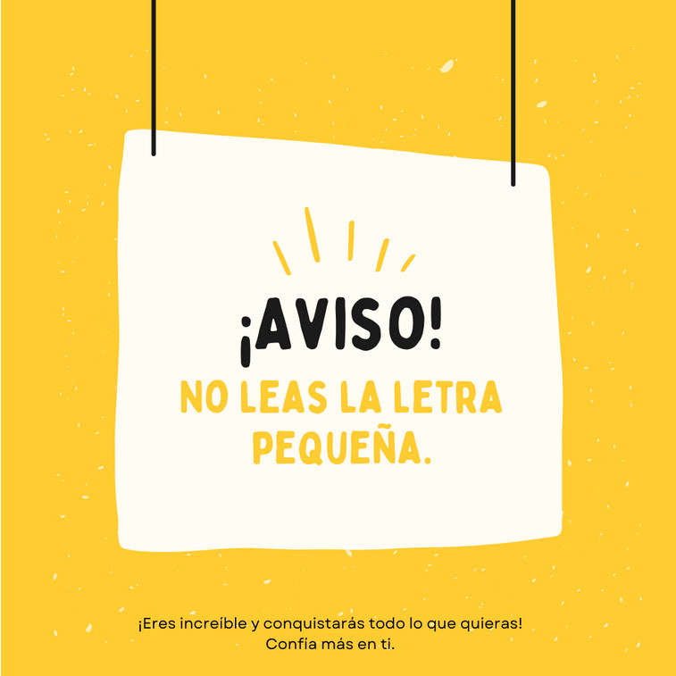 Una Explicación para ustedes