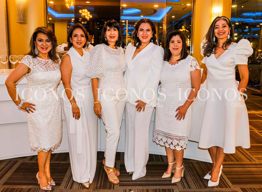 cumpleaños Claudia Kattan de JordanWhite party Claudia Kattán de Jordán