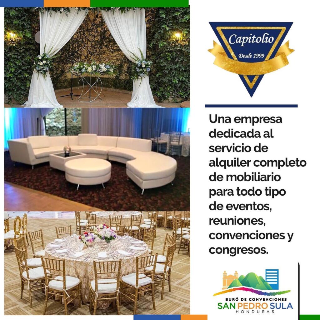 Empresas aliadas del Buró de Convenciones de San Pedro Sula Honduras