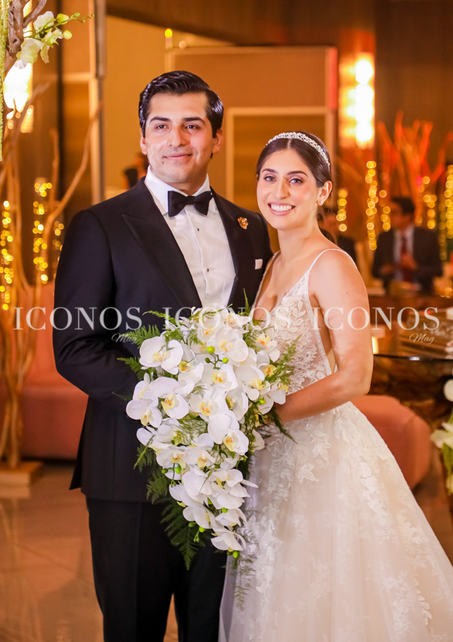 Banquete nupcial Alejandra Bogran y Diego Sikaffy