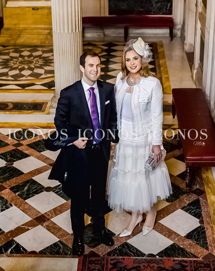 Boda civil Daniella Rosenthal y Vincent Trouboul