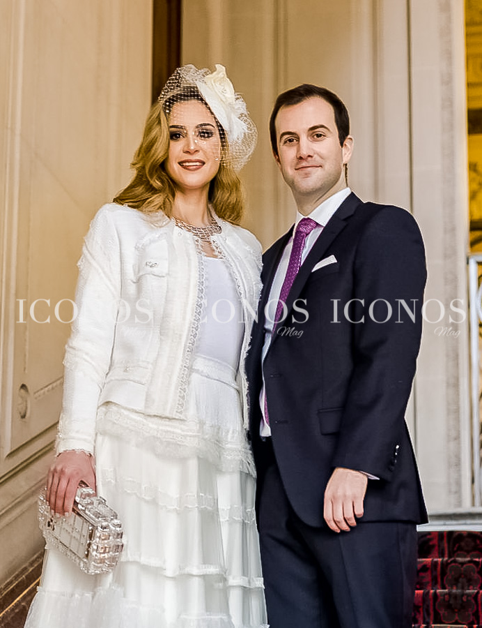 Boda civil Daniella Rosenthal y Vincent Trouboul