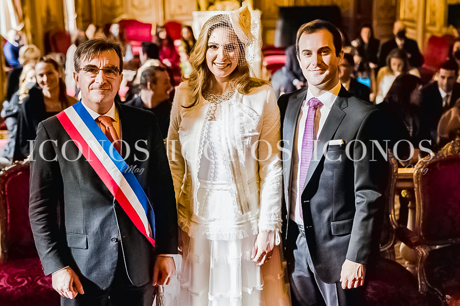 Boda civil Daniella Rosenthal y Vincent Trouboul
