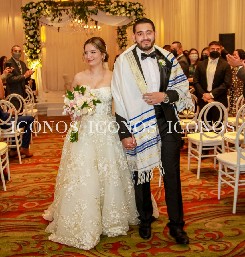 Dulce Bustamante y Allan Hernández