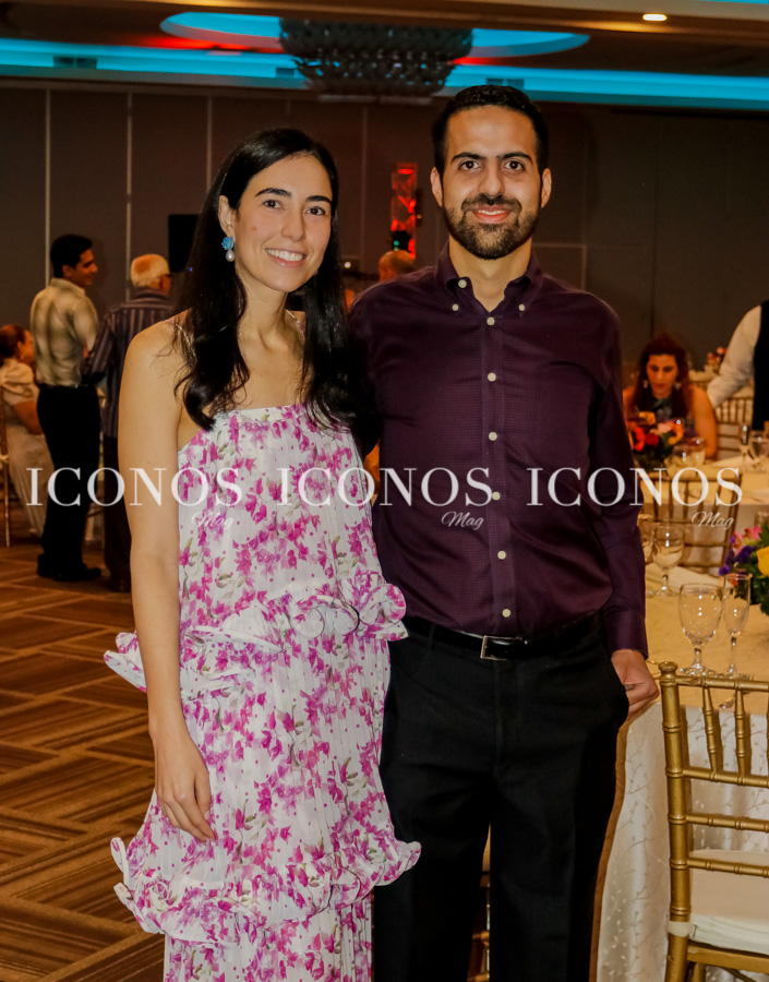 Maribel Castro y Michael Faraj
