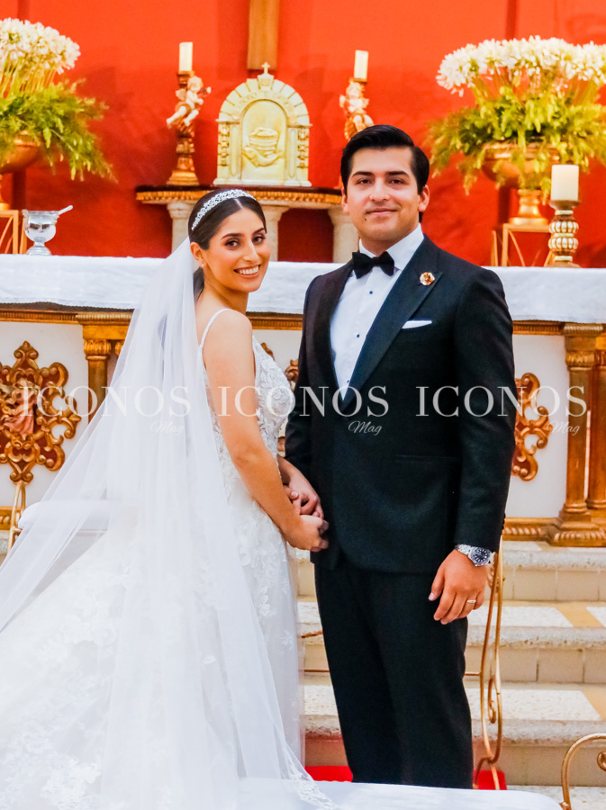 Ceremonia catolica nupcial Alejandra Bogran y Diego Sikaffy