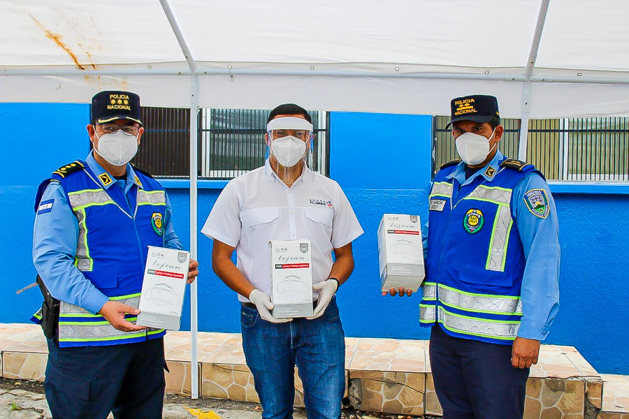 Solidaridad Grupo Flores en Covid-19 y tormentas Eta y Iota, Honduras