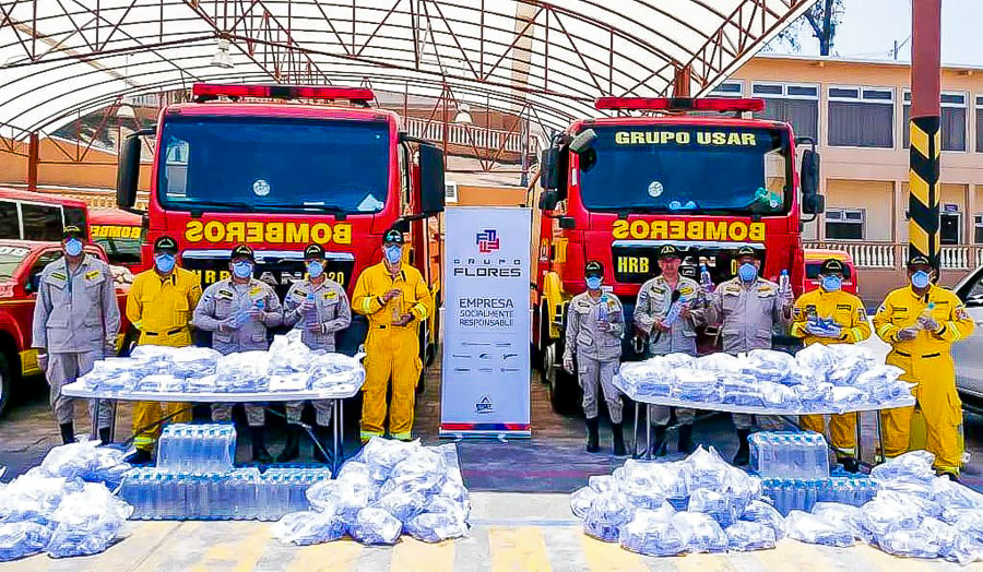 Solidaridad Grupo Flores en Covid-19 y tormentas Eta y Iota, Honduras